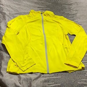 NWOT Lole Zip Up Jacket Yellow L